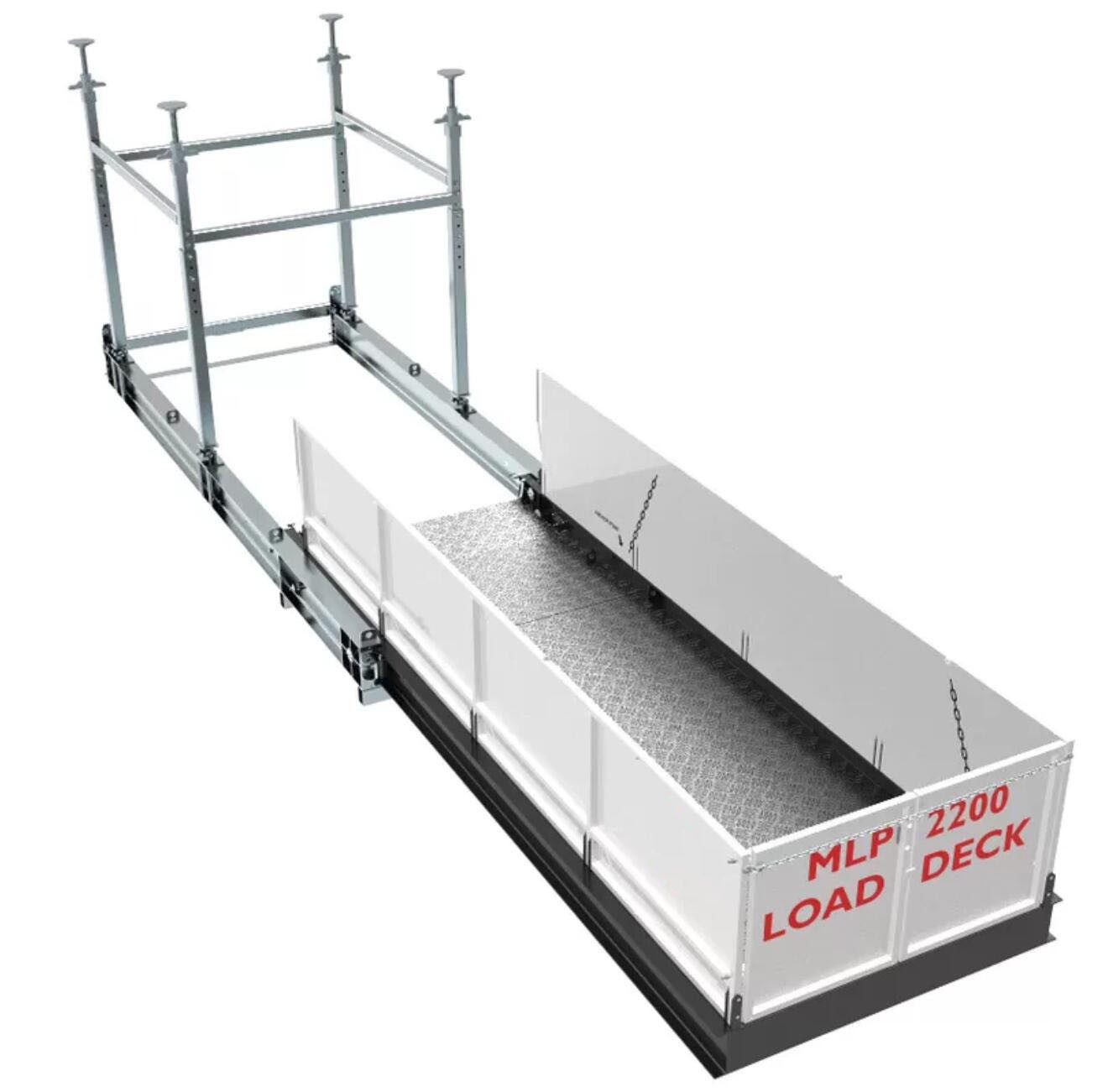 3.2m Width Retractable Or Solid Material Crane Deck